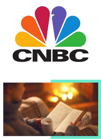 A graphic made to promote a CNBC article