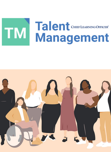 A graphic made to promote a Talent Management article.